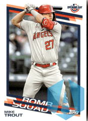 2022 Topps Opening Day #BS-8 Mike Trout Bomb Squad